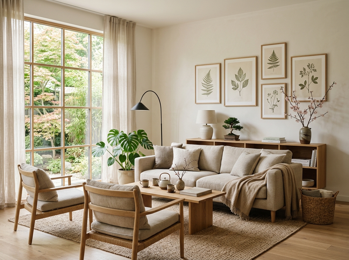 The Japandi Living Room Trend That Designers Cannot Stop Using