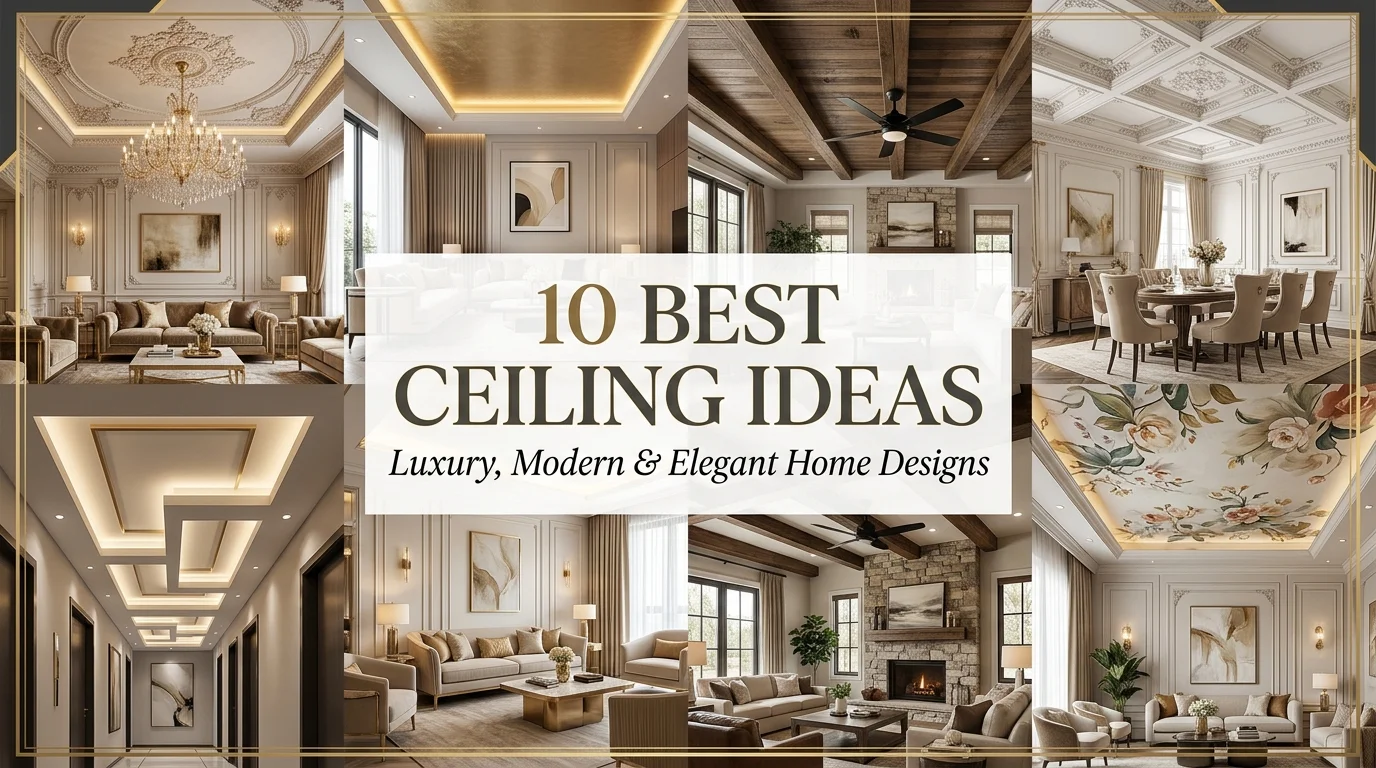 10 Best Ceiling Ideas to Transform Your Home Interior