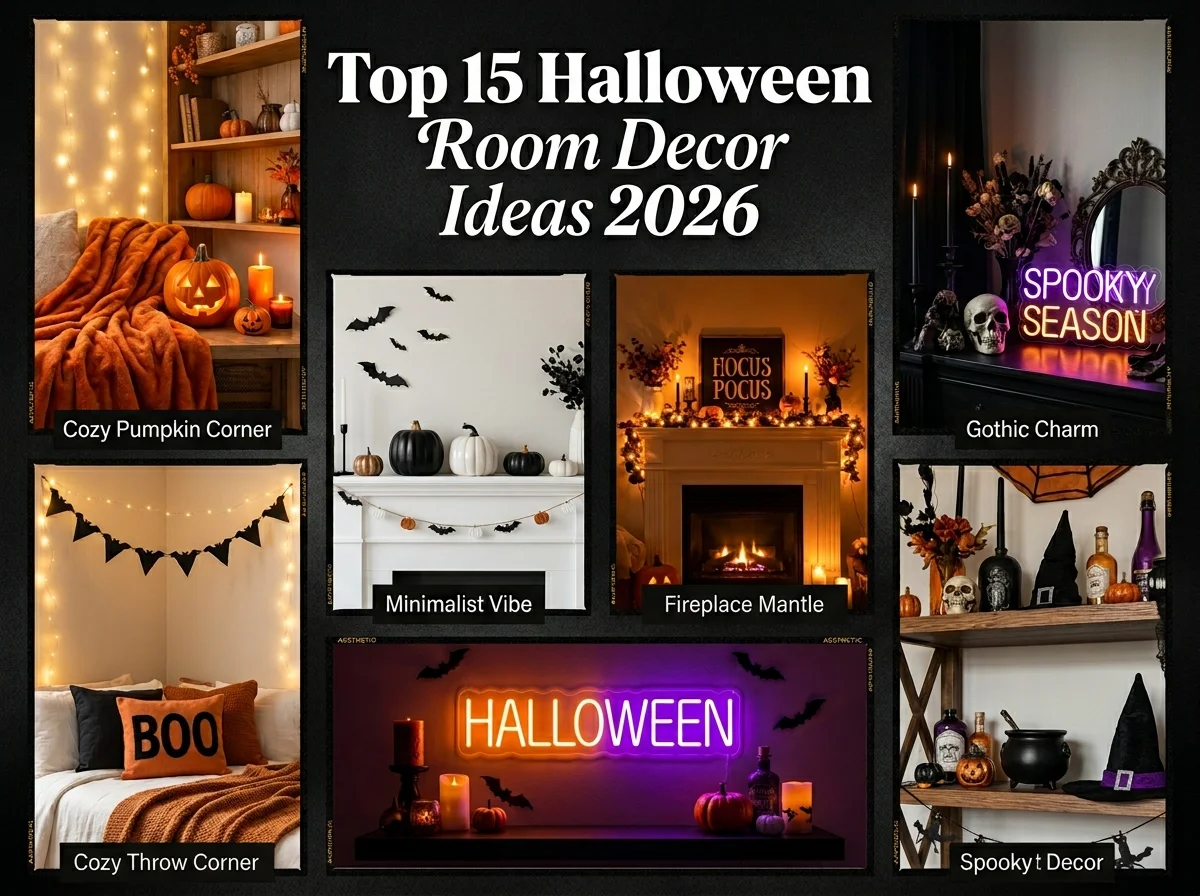 Top 15 Halloween Room Decor Ideas for 2026 That Will Transform Your Space