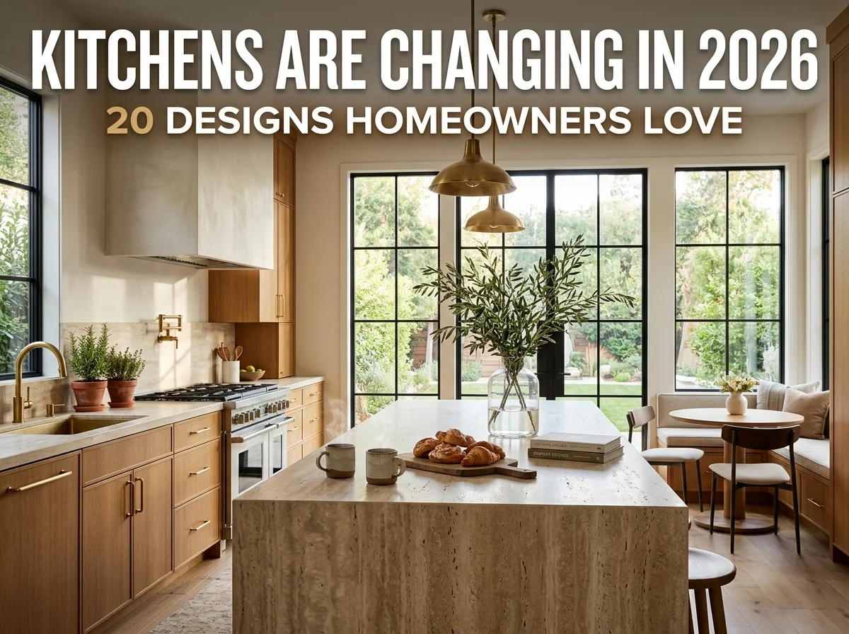 20 Stunning Kitchen Designs for 2026 That Will Make You Want to Renovate